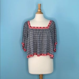 Flowy Square Neck Top BB6